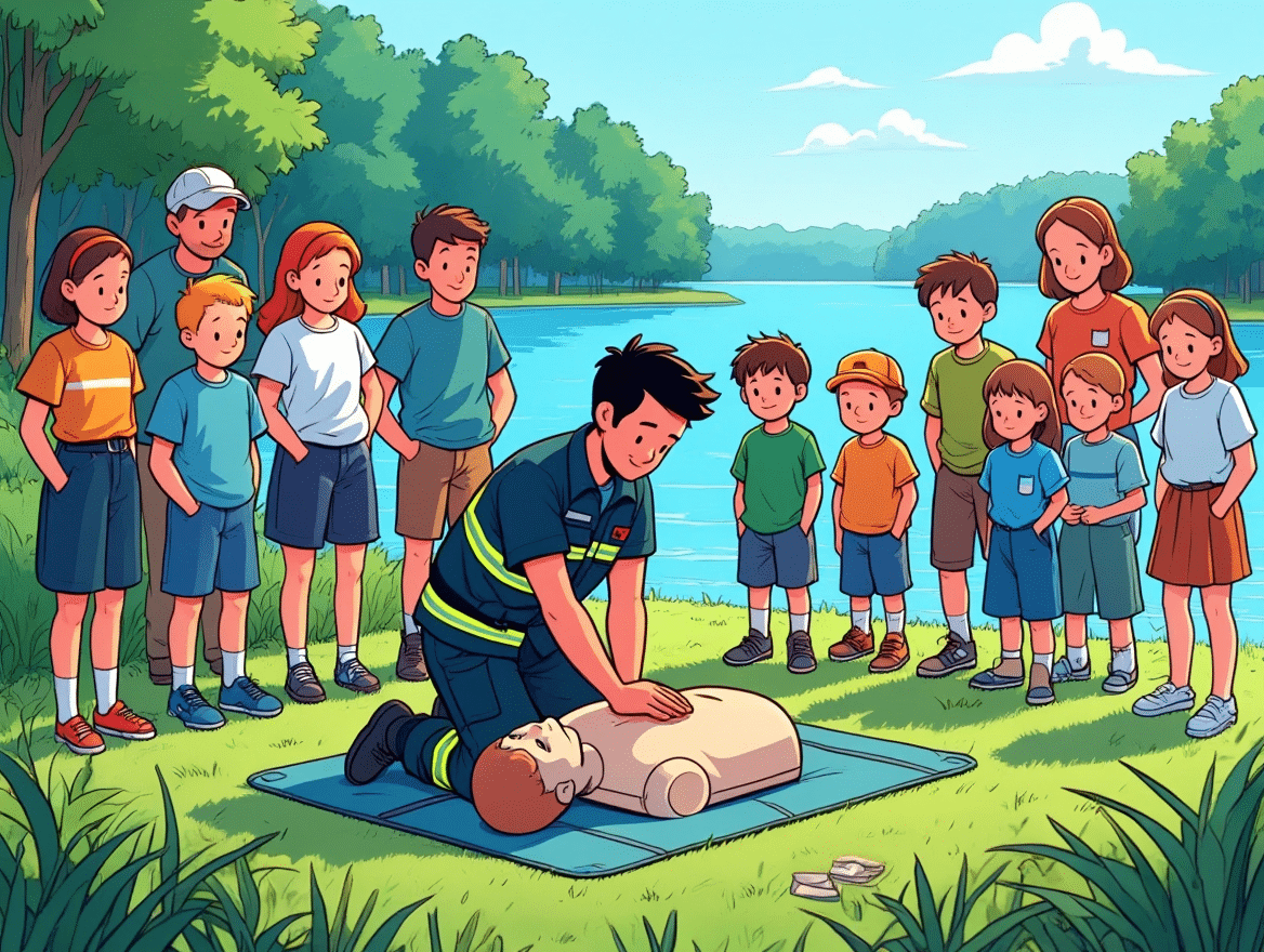 Il s'agit d'une activité organisé lors de l'ABgnade du mois d'août à l'étang Remy.